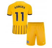 Brighton Simon Adingra #11 Koszulka Wyjazdowa dzieci 2024-25 Krótki Rękaw (+ krótkie spodenki)